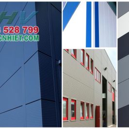 ứng dụng Panel Cách Nhiệt mặt ngoài