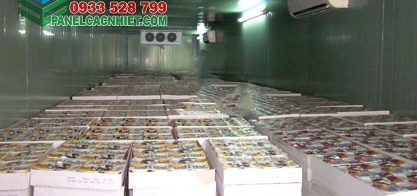 kho lạnh bảo quản trái cây