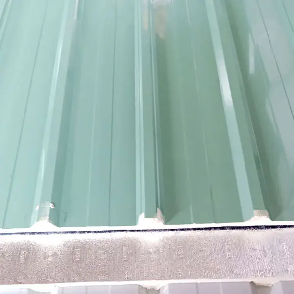 MÁI TÔN CÁCH NHIỆT 9 SÓNG (TÔN 9 SÓNG-PU-BẠC/PE) - Ảnh 5